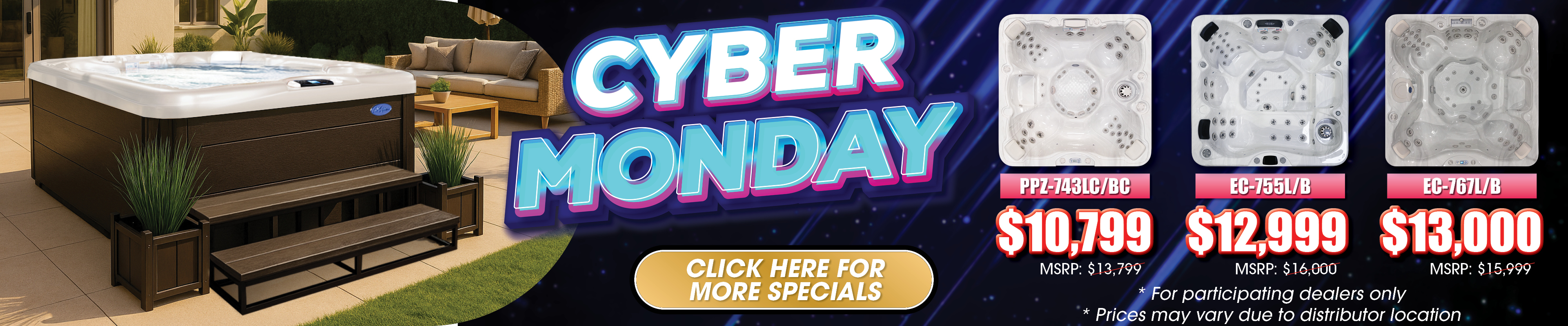 Calspas hot tub being used in a family setting - Rocklin